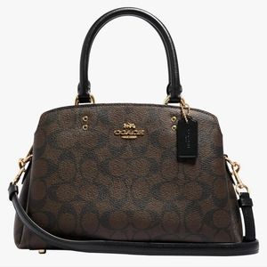 Coach Signature Lillie Carryall Hand bag